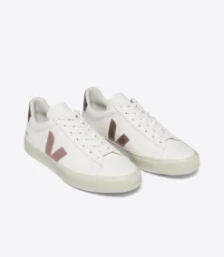 CAMPO LEATHER WHITE NACRE<VEJA Hot
