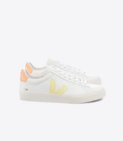 CAMPO LEATHER WHITE SUN PEACH<VEJA Hot