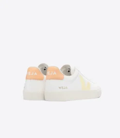 CAMPO LEATHER WHITE SUN PEACH<VEJA Hot