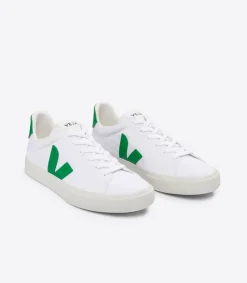 CAMPO CANVAS WHITE EMERAUDE<VEJA Shop