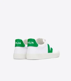 CAMPO CANVAS WHITE EMERAUDE<VEJA Shop