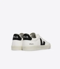CAMPO LEATHER WHITE BLACK<VEJA Clearance