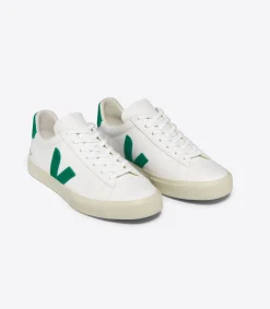 CAMPO LEATHER WHITE EMERAUDE<VEJA Store