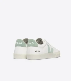 CAMPO LEATHER WHITE MATCHA<VEJA Cheap