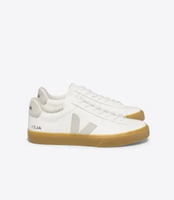 CAMPO LEATHER WHITE NATURAL NATURAL<VEJA Sale