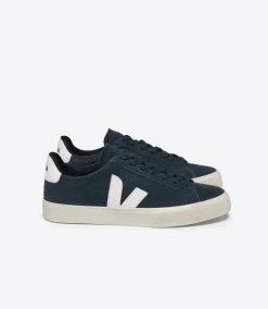 CAMPO SUEDE NAUTICO WHITE<VEJA Cheap