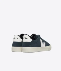 CAMPO SUEDE NAUTICO WHITE<VEJA Cheap