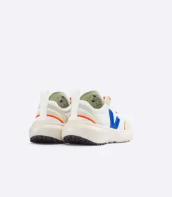 CANARY ELASTIC LACES ALVEOMESH WHITE INDIGO<VEJA Cheap