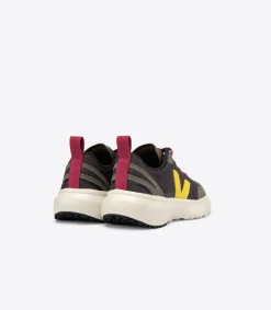CANARY ELASTIC LACES ALVEOMESH GRAFITE TONIC<VEJA Flash Sale