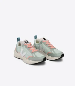 CANARY ELASTIC LACES ALVEOMESH MATCHA WHITE<VEJA Best