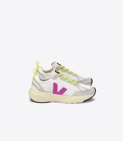 CANARY ELASTIC LACES WHITE ULTRAVIOLET<VEJA Clearance