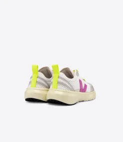 CANARY ELASTIC LACES WHITE ULTRAVIOLET<VEJA Clearance