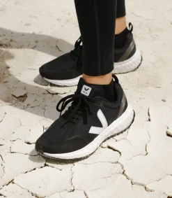 CONDOR MESH BLACK WHITE<VEJA Best