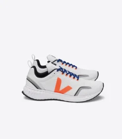 CONDOR MESH WHITE ORANGE FLUO<VEJA Outlet