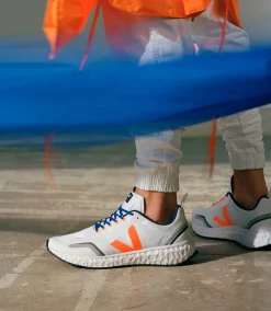 CONDOR MESH WHITE ORANGE FLUO<VEJA Outlet