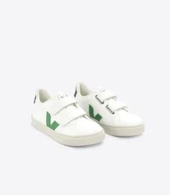 ESPLAR FURED LEATHER WHITE EMERAUDE<VEJA Outlet