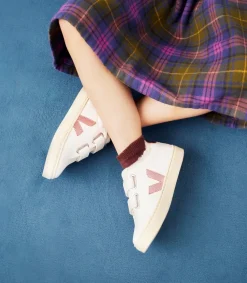 ESPLAR FURED LEATHER WHITE NACRE<VEJA Sale