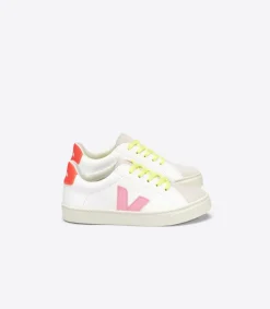 ESPLAR LACE WHITE GUIMAUVE ORANGE FLUO<VEJA Shop