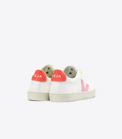 ESPLAR LACE WHITE GUIMAUVE ORANGE FLUO<VEJA Shop