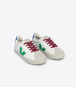 ESPLAR LACES LEATHER WHITE LEAF PAROS<VEJA Clearance