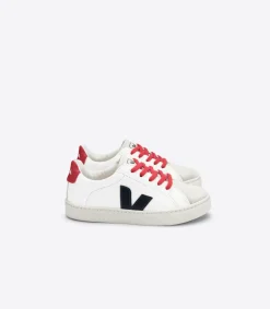ESPLAR LACES LEATHER WHITE NAUTICO PEKIN<VEJA Flash Sale