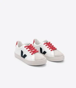 ESPLAR LACES LEATHER WHITE NAUTICO PEKIN<VEJA Flash Sale