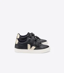 ESPLAR LEATHER BLACK GOLD<VEJA Online