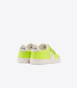 ESPLAR LEATHER JAUNE FLUO PIERRE<VEJA Hot