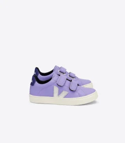 ESPLAR LEATHER LAVANDE SILVER PURPLE<VEJA Cheap