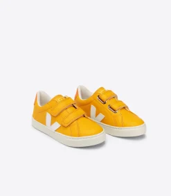 ESPLAR LEATHER OURO WHITE<VEJA Store