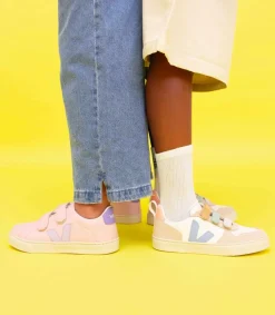 ESPLAR LEATHER PETALE PARME<VEJA Clearance