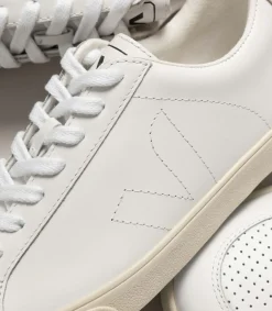 ESPLAR LEATHER WHITE<VEJA New