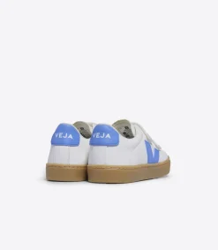 ESPLAR LEATHER WHITE AQUA NATURAL<VEJA Cheap