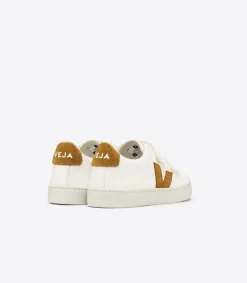 ESPLAR LEATHER WHITE CAMEL<VEJA Clearance