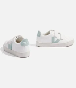 ESPLAR LEATHER WHITE MATCHA<VEJA Flash Sale