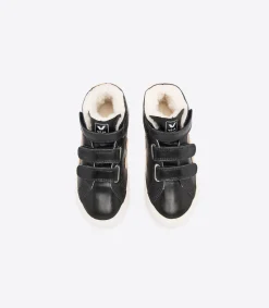 ESPLAR MID FURED BLACK GOLD<VEJA Shop
