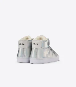 ESPLAR MID FURED LEATHER UNICORN WHITE<VEJA Online
