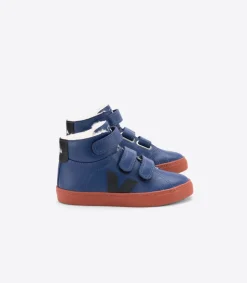 ESPLAR MID FURED LEATHER COBALT RUST<VEJA Discount