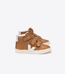 ESPLAR MID FURED LEATHER MAT TUILE<VEJA Online