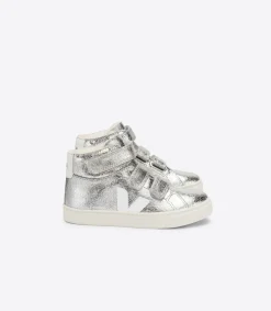 ESPLAR MID FURED SILVER WHITE<VEJA Flash Sale