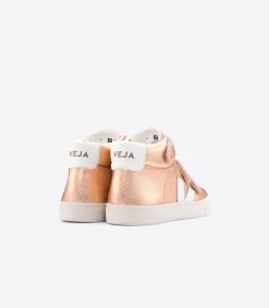 ESPLAR MID LEATHER VENUS WHITE<VEJA New