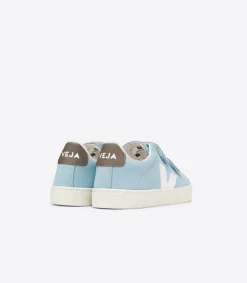 ESPLAR NUBUCK STEEL WHITE<VEJA Best