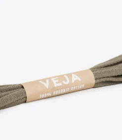 LACES ORGANIC COTTON KAKI<VEJA Discount