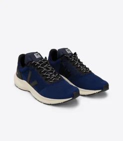 MARLIN LT V-KNIT NIL BLACK<VEJA Sale