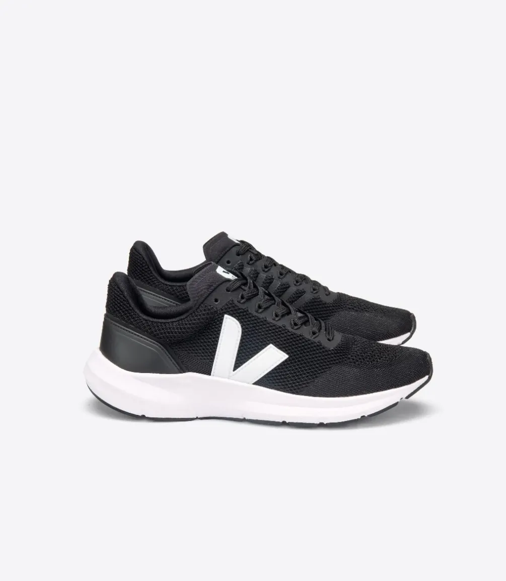 MARLIN V-KNIT BLACK WHITE<VEJA Cheap