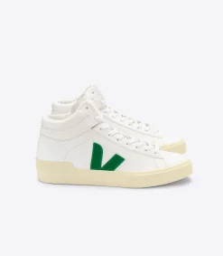 MINOTAUR LEATHER WHITE EMERAUDE BUTTER<VEJA Fashion