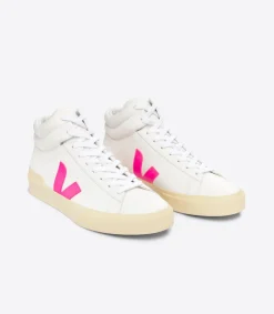 MINOTAUR LEATHER WHITE SARI BUTTER<VEJA Flash Sale