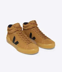 MINOTAUR SUEDE CAMEL BLACK<VEJA Clearance
