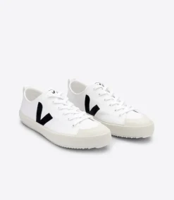 NOVA CANVAS WHITE BLACK<VEJA Best Sale