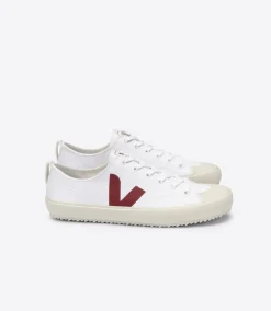 NOVA CANVAS WHITE MARSALA<VEJA New